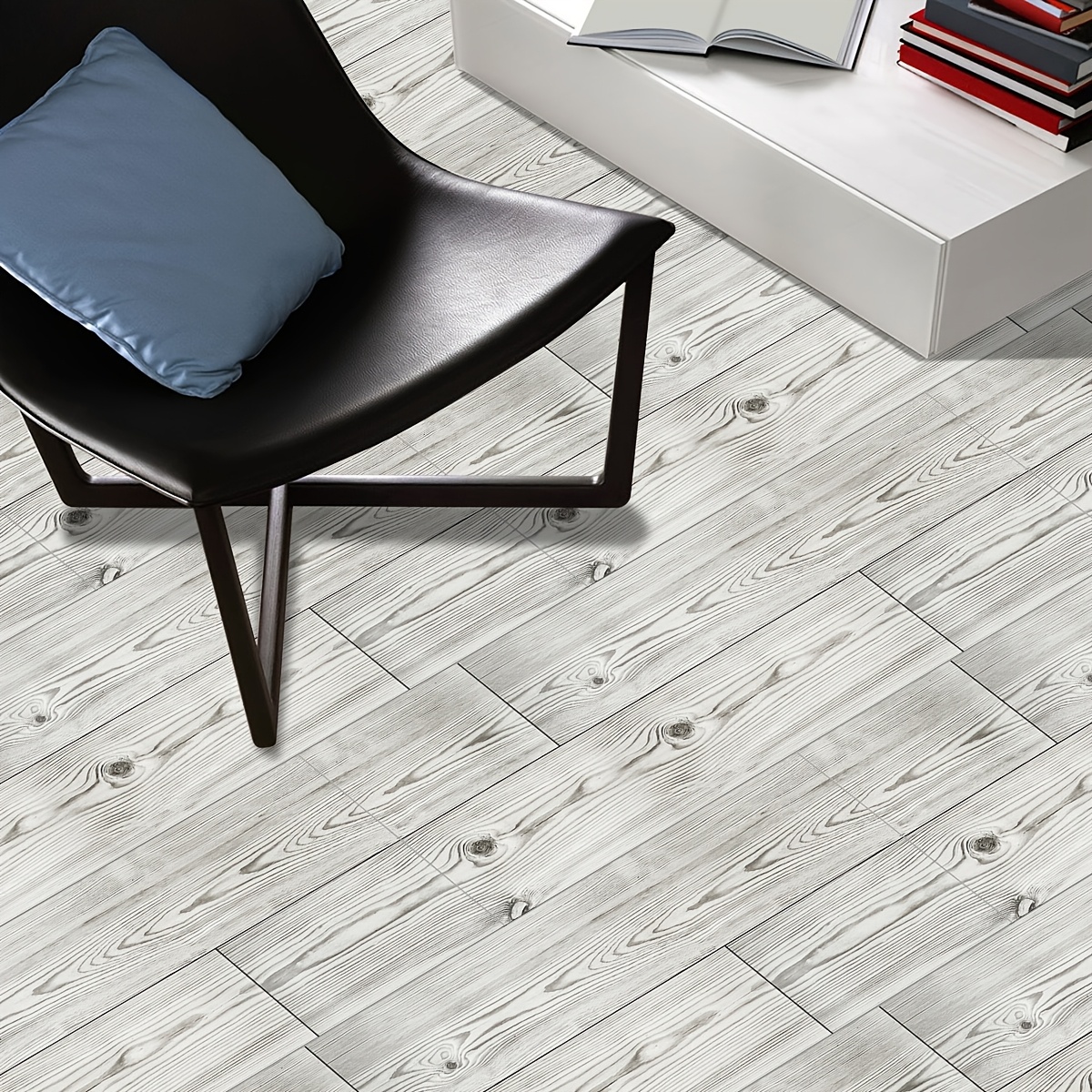 Neukids Lot De 100 Carreaux De Sol En PVC Autocollants, Effet Bois