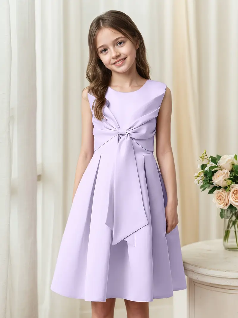 a stylish easy pleated dress girls featuring a solid color - Temu Mauritius a stylish easy pleated dress girls featuring a solid color - Temu Mauritius
