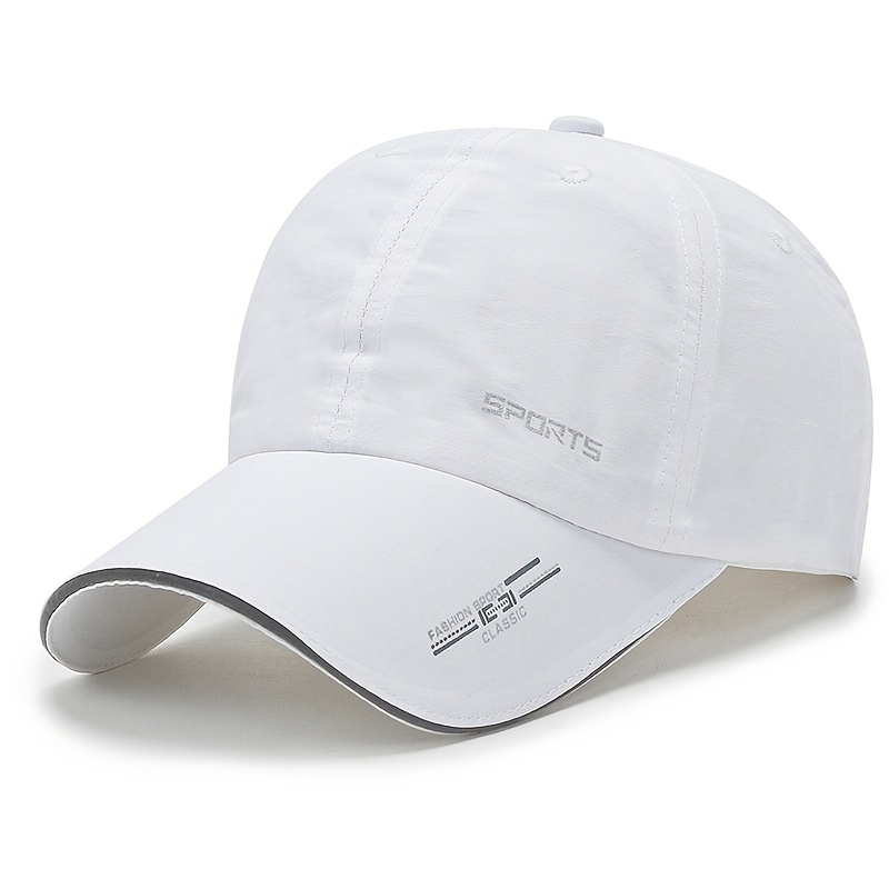 Men' & Women' Lightweight Breathable Baseball Cap With Upf Sun, Adjustable Strap & Visor - Solid Color Hat Suitable For Outdoor, Casual Wear, Gifts, - Use