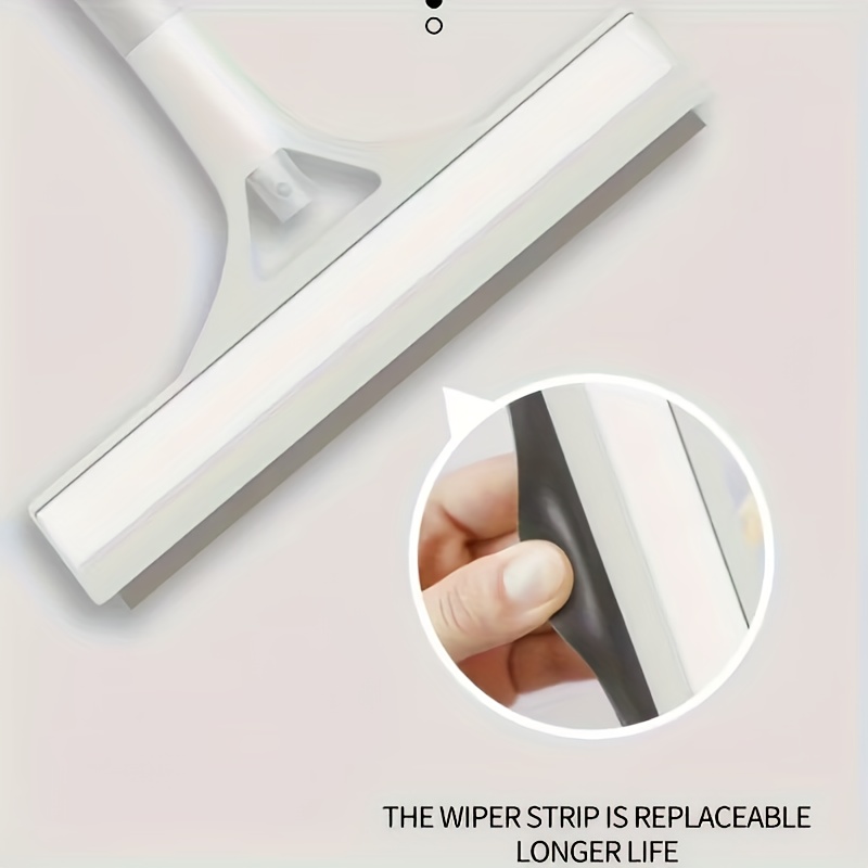 a multifunctional glass cleaning kit for home use featuring a double sided brush squeegee and a watering can Product details 3