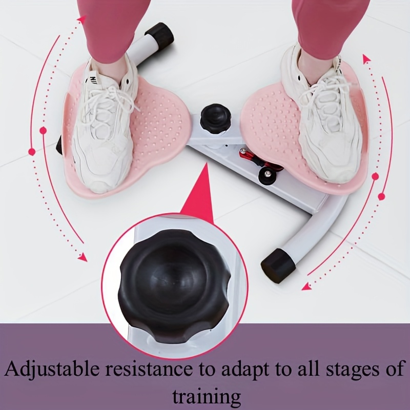 Waist Twisting Machine ABS Training Equipment, Portable for  Home, Office Black Red, Home Fitness Equipment Portable Fitness Gear 