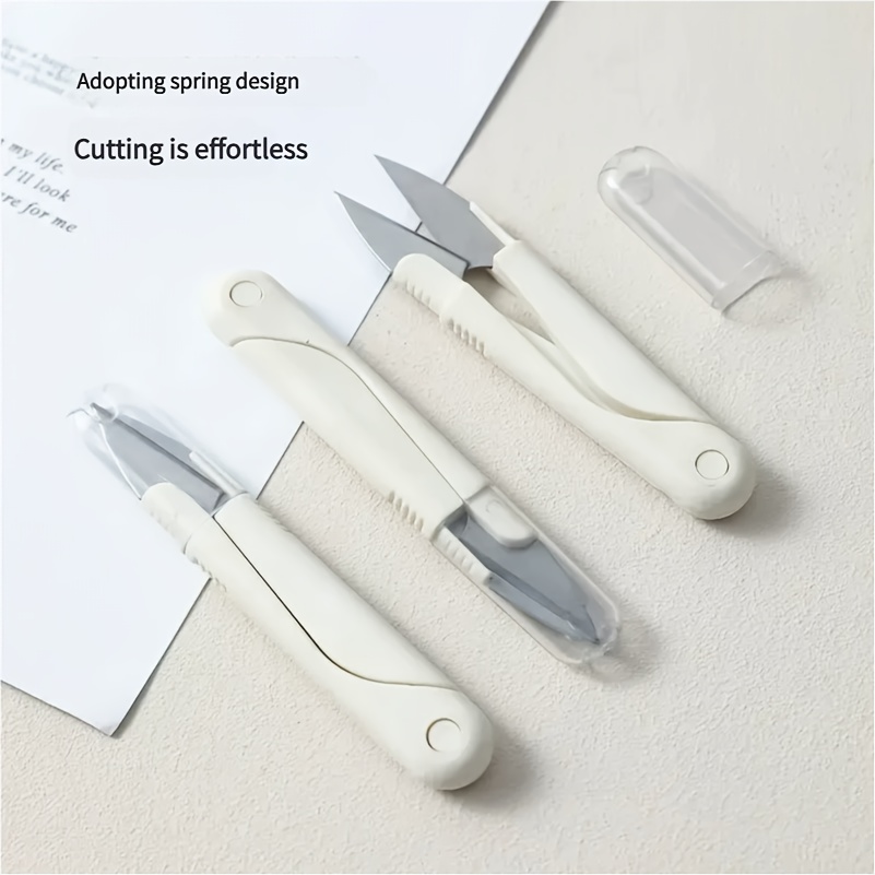Scissors With A Protective Cover For Packaging - Stainless Steel Handmade And Sewing Scissors, A Versatile Tool For Trimming Fabric And Threads, Essential For Tailors