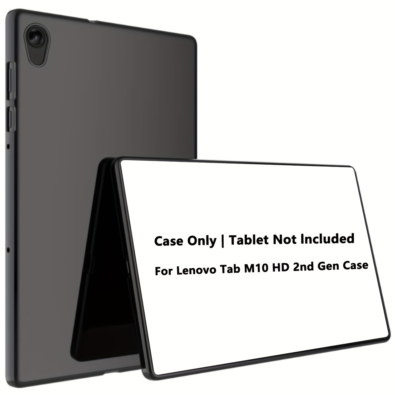 Case For 1 Protective Case Suitable For Tab M10 Hd 10.1-inch Tb-x306x Tb-x306f M10 Hd () Matte Shockproof Tablet Computer Protective Case With Black Back Cover