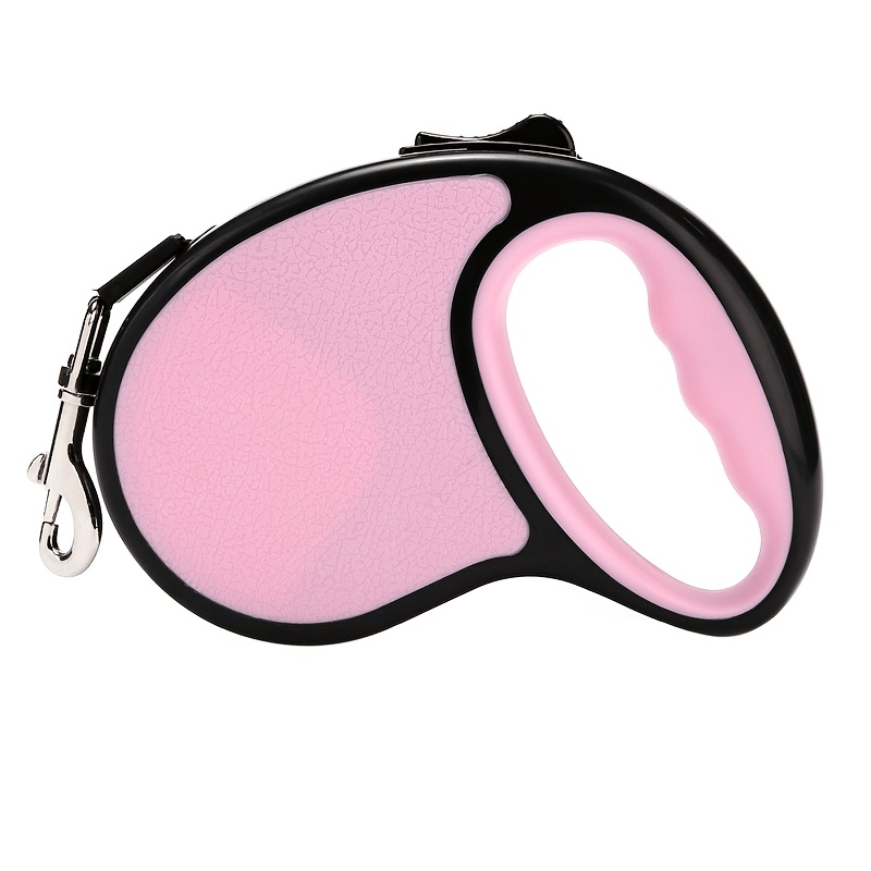 TEMU A Customizable Retractable With Patterns And Text, Supporting Personalized Naming. Suitable For Use During With Small To Medium-sized Dogs. A