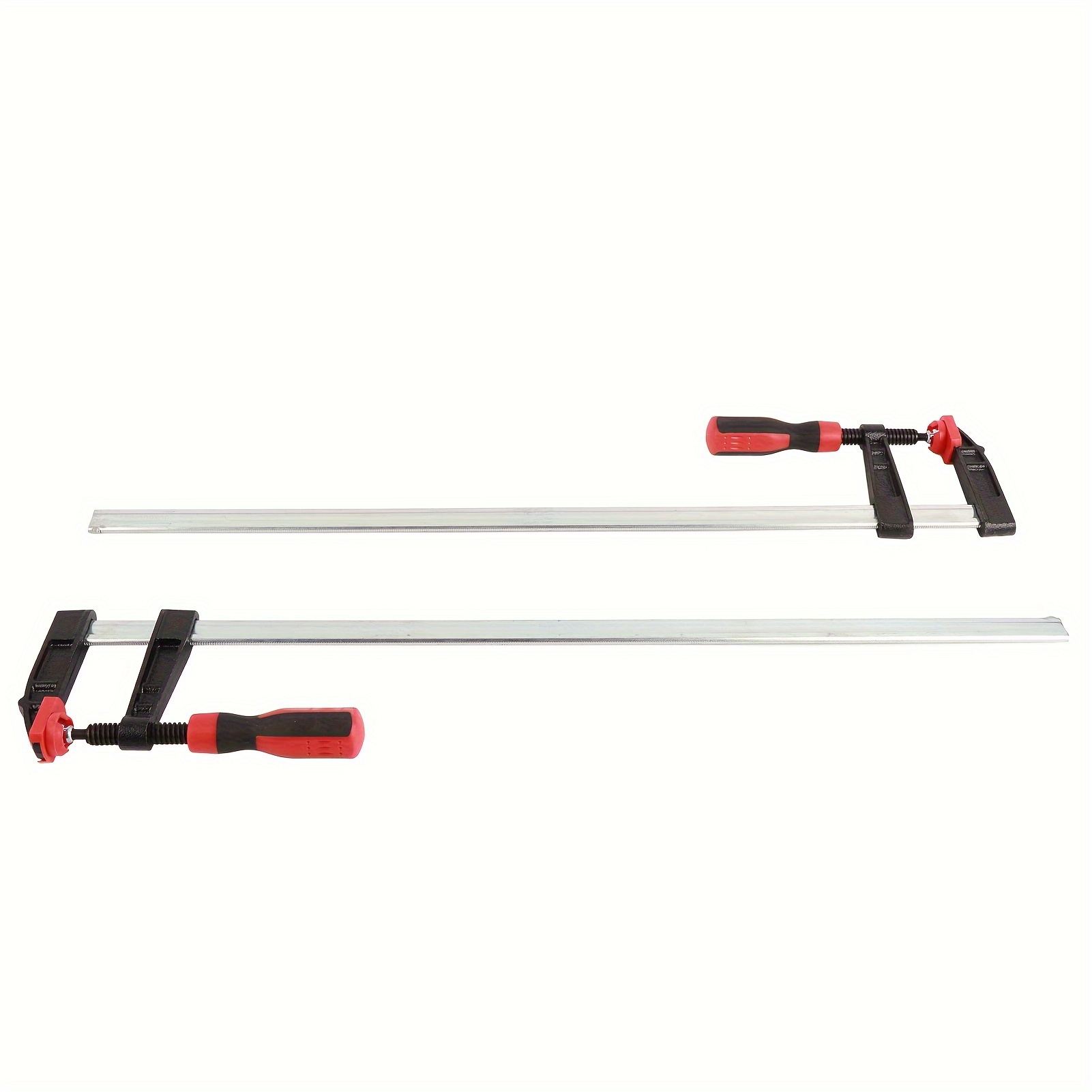2pcs Heavy Duty F Clamps Woodworking Bar Clips Hand Tool Kit 80 X 600mm