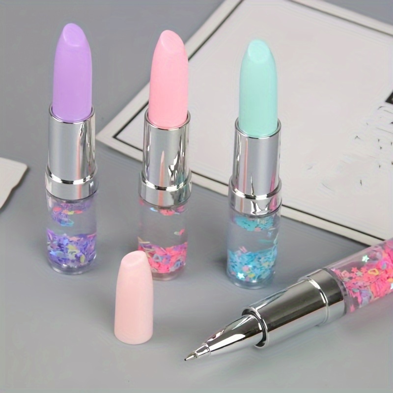 

Elegant 4/8pcs Waterproof Pens - School/office Use, Fast Drying, Plastic Material, Wide Point, Suitable For Ages 14 And Up