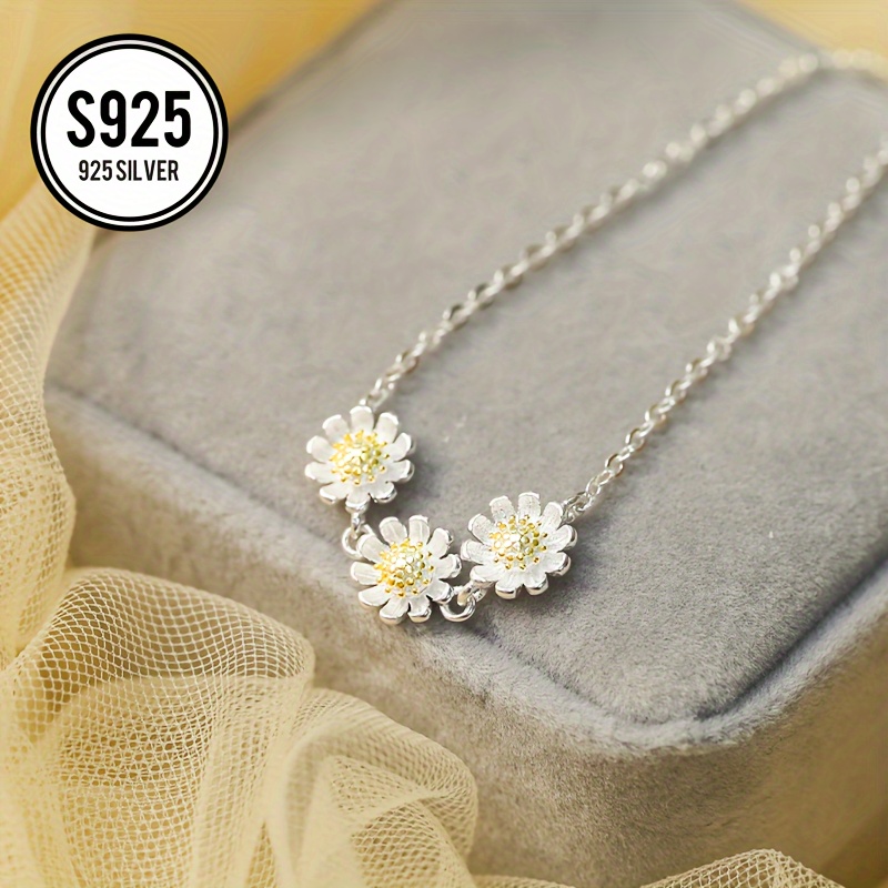925 Hypoallergenic Little Daisy Bracelet