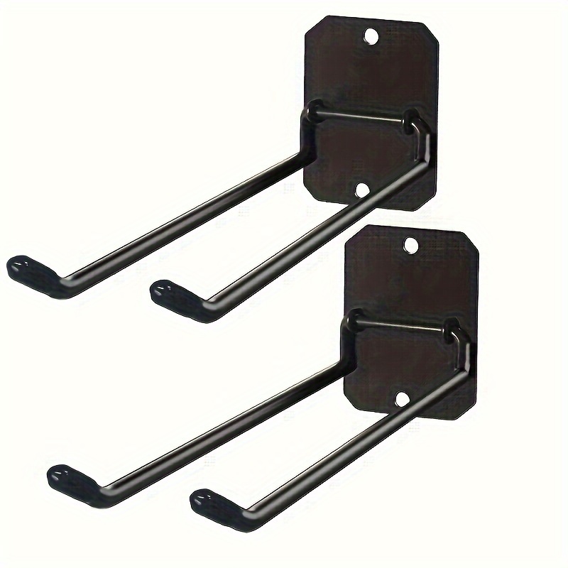4pc Clip Grip Handle Holders Storage Hanging Hooks Utility Tools Shed  Garage