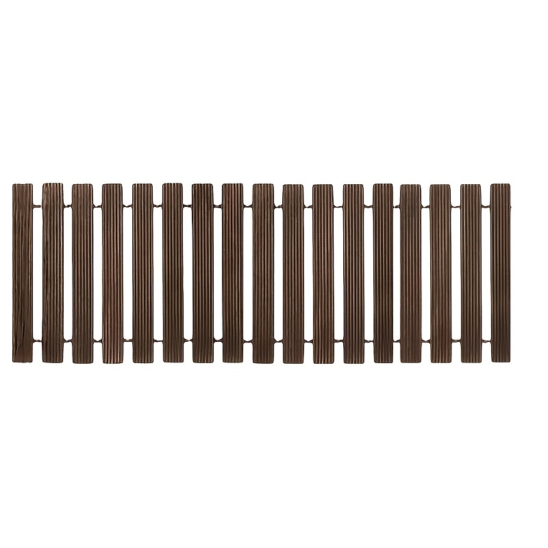 TEMU Tapis de jardin rectangulaire extérieur antidérapant pour cour, , jardin, arrière-cour, aux intempéries, anti-âge, portant une charge de 190 kg,