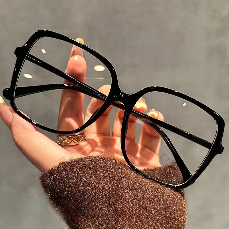 Big Black Square Oversized Square Frame Glasses Oversized Glasses