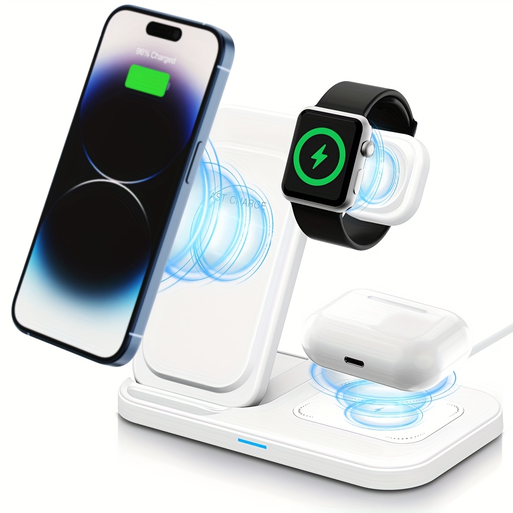 Pro Max El Iphone Plus Carga Inalambrica Estación Carga