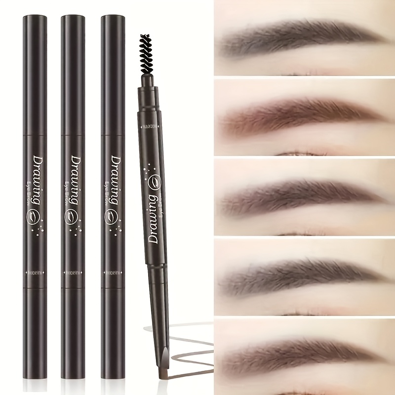 waterproof dual ended automatic eyebrow pencil in   featuring long lasting   and an   design with a brush for eyebrows