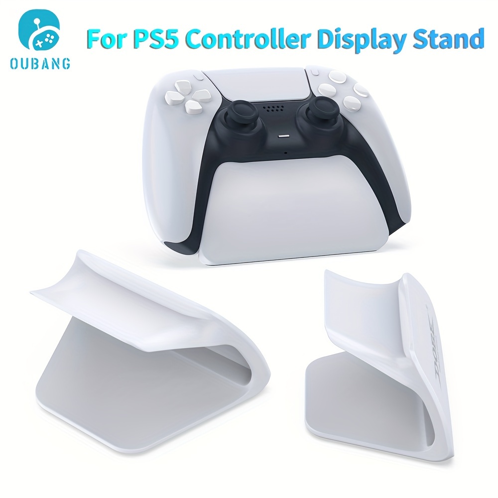 

Oubang Sleek Ps5 Controller Display Stand - Multifunctional, Minimalist White & Black Holder For Wireless Game Controllers With Adjustable , Desk Organization, Oubang