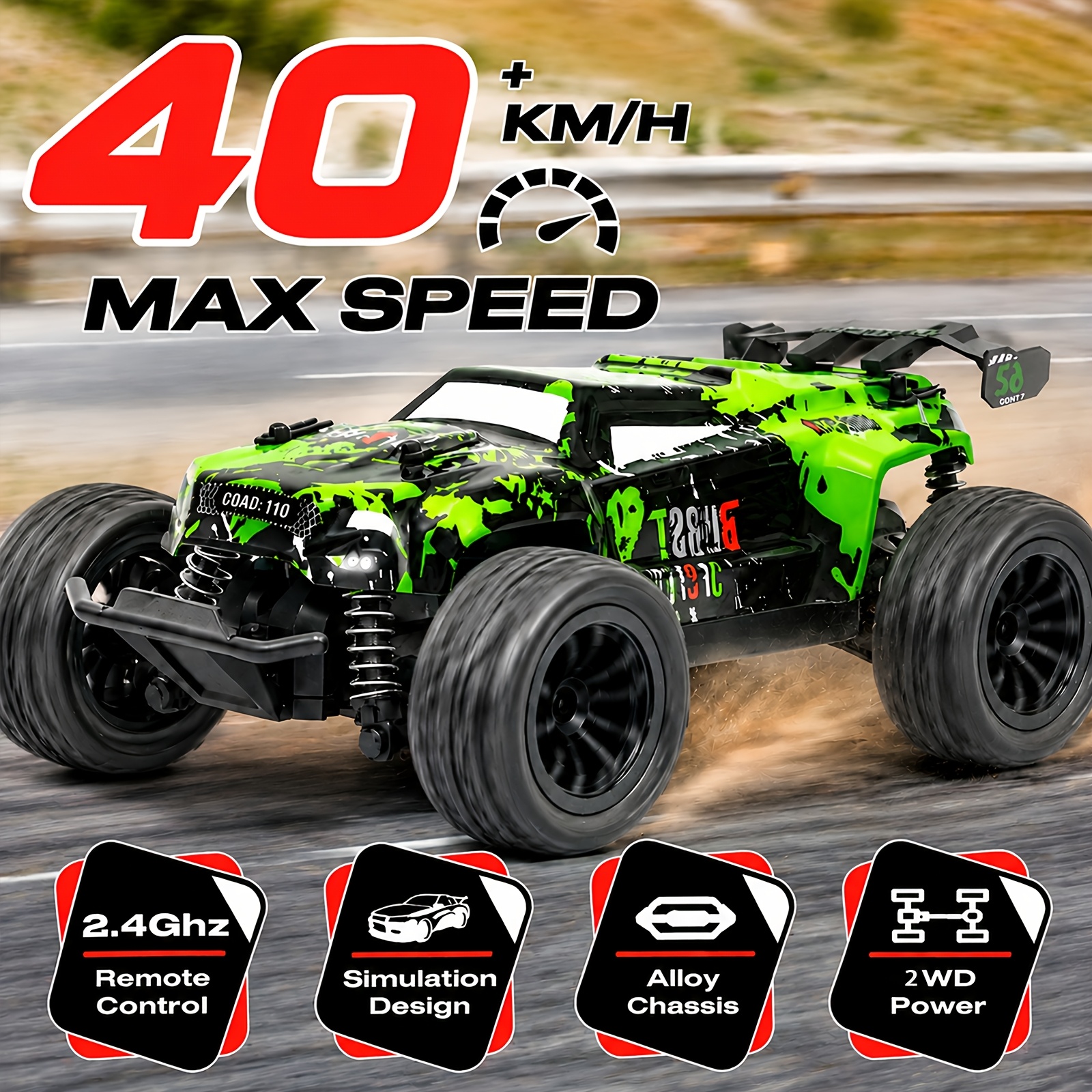 fast rc cars sold on Temu United States