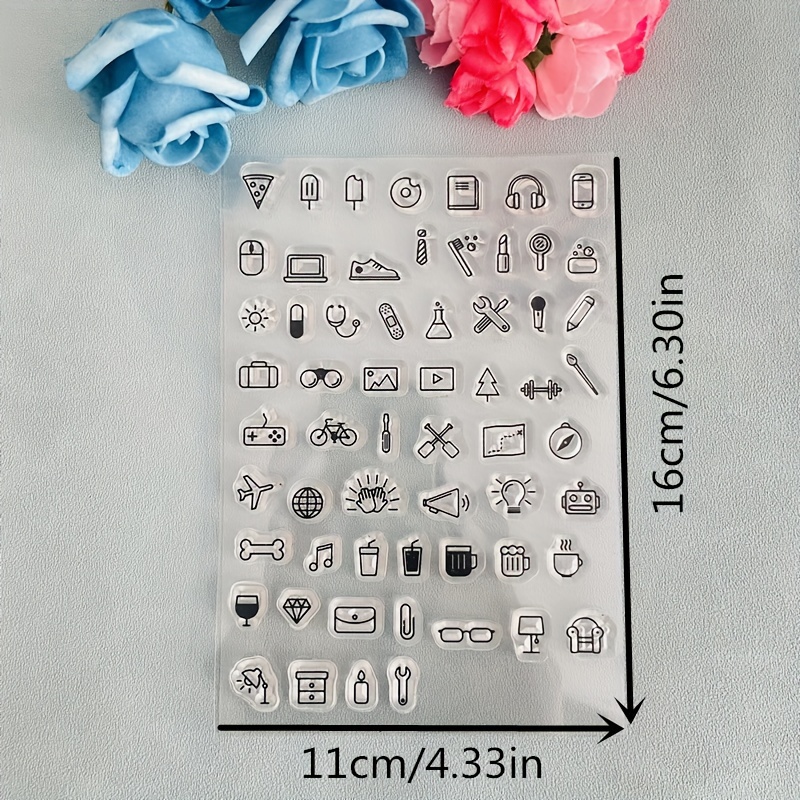 Shell Conch Starfish Clear Stamps Silicone Stamp Burkina Faso