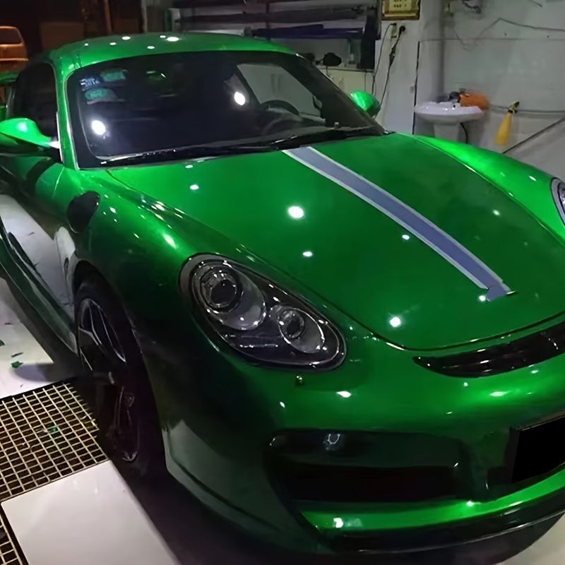 Pellicola Autoadesiva Per Car Wrapping - Oro Lucido, 30x100 Cm, Senza Bolle, Facile Applicazione