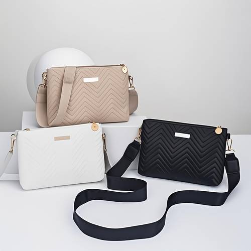 womens simple solid color envelope shoulder bag with fashionable for versatile commuting