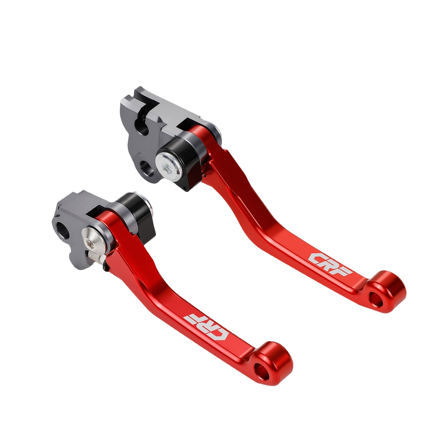 TEMU Cnc Foldable Lever Handles For Dirt Bikes Compatible With For Crf150f Crf230f From 2003 To 2017 And Crf250f From 2019 To 2025