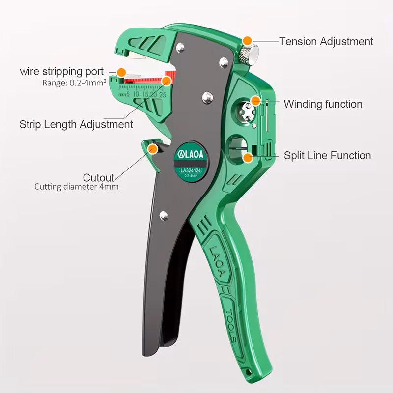 duckbill wire multi functional automatic skinning and peeling pliers special tool for electricians beak cable Product details 3