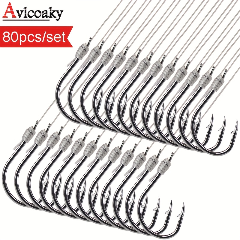 buy small fishing hooks Salmon - Nano - Octopus - Titanium Black / 4/0 northern hooks Small fishing hooks: angling essentials