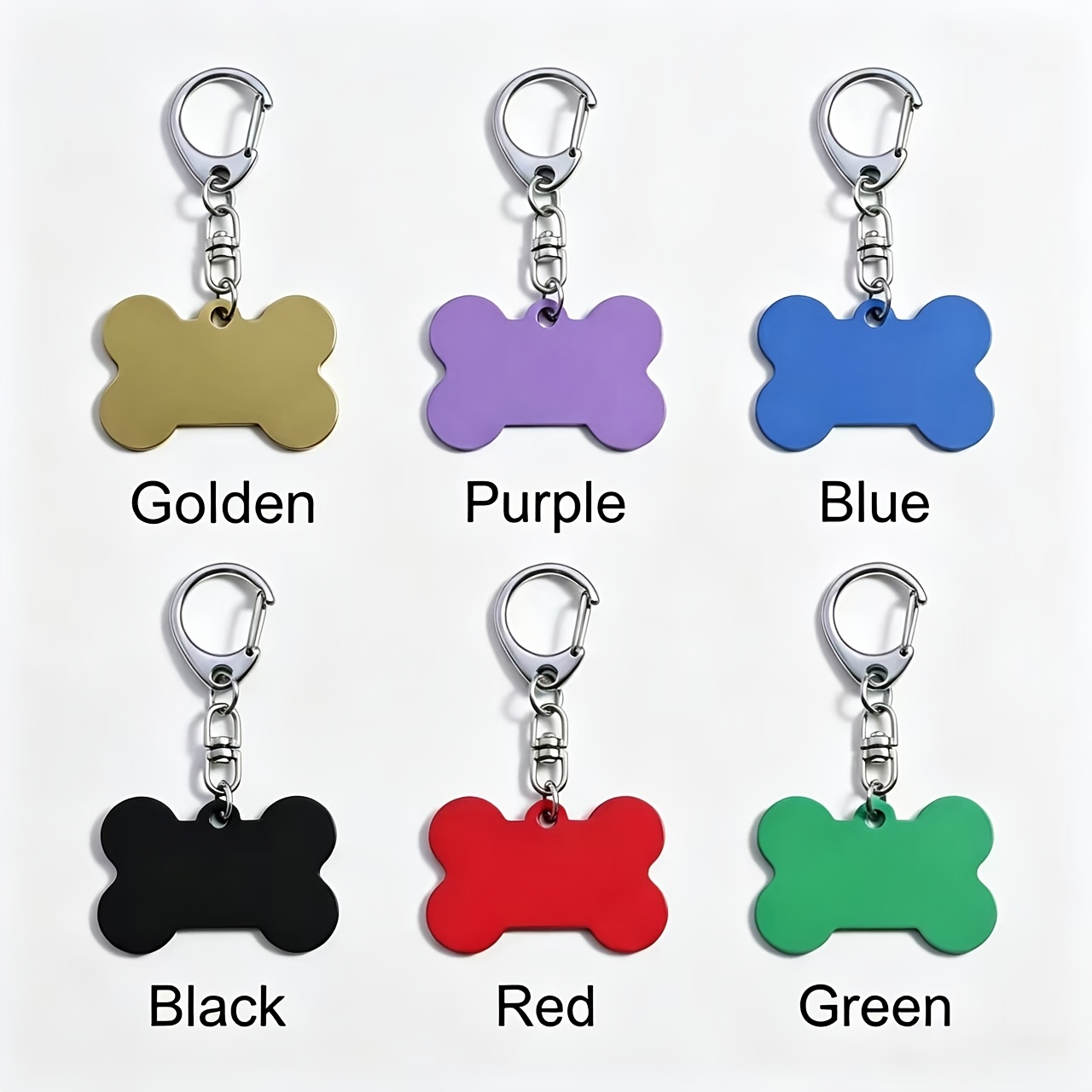 dog name tags sold on Temu United States