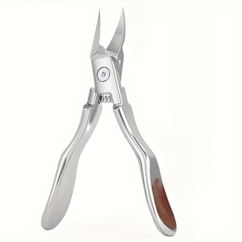 New High-end Craft Angled Long Nail Scissors And Pointed Pedicure Clippers, Tools For Ingrown Nails And Nail Care