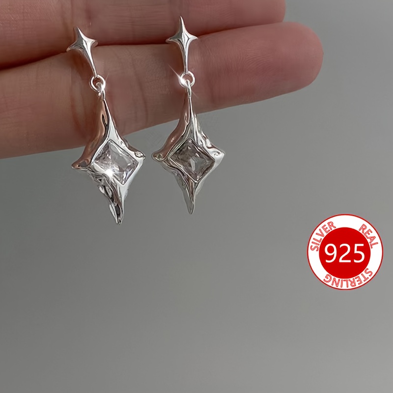 

Boucles d'oreilles étoilées en argent sterling 925 élégantes vintage, plaquées or , hypoallergéniques, à au et pour les fêtes, cadeau pour la Saint-Valentin, Noël, des mères, emballage anti-oxydant