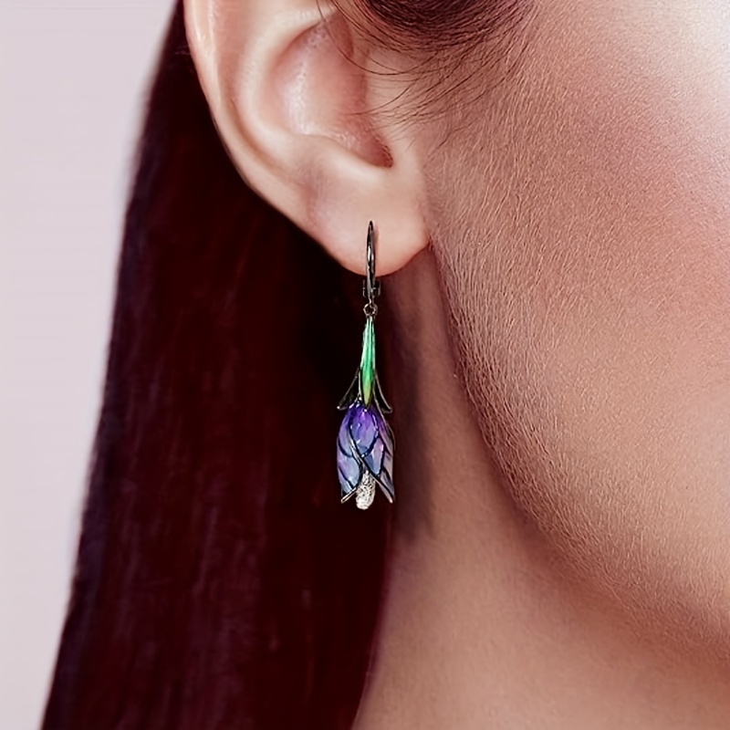 Retro Creative Hoop Earrings For Women's Casual Vacation Wear Earrings