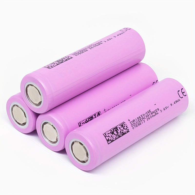 Image of 5c Power 18650 Rechargeable Lithium Battery Over 800 Cycles
