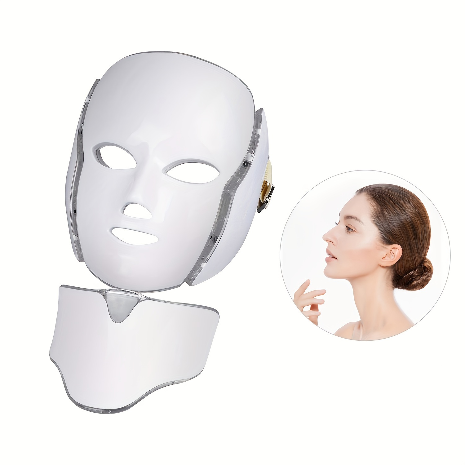 7 Color LED Facial Mask Led Face Mask Skin Care Beauty Mask Holiday Gift  For Women