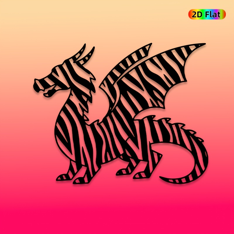 3D-gedruckter Drachen-Fidget Mit Beweglichen Flügeln – Ca. 27–50 Cm – Aus PLA, In PET-Box