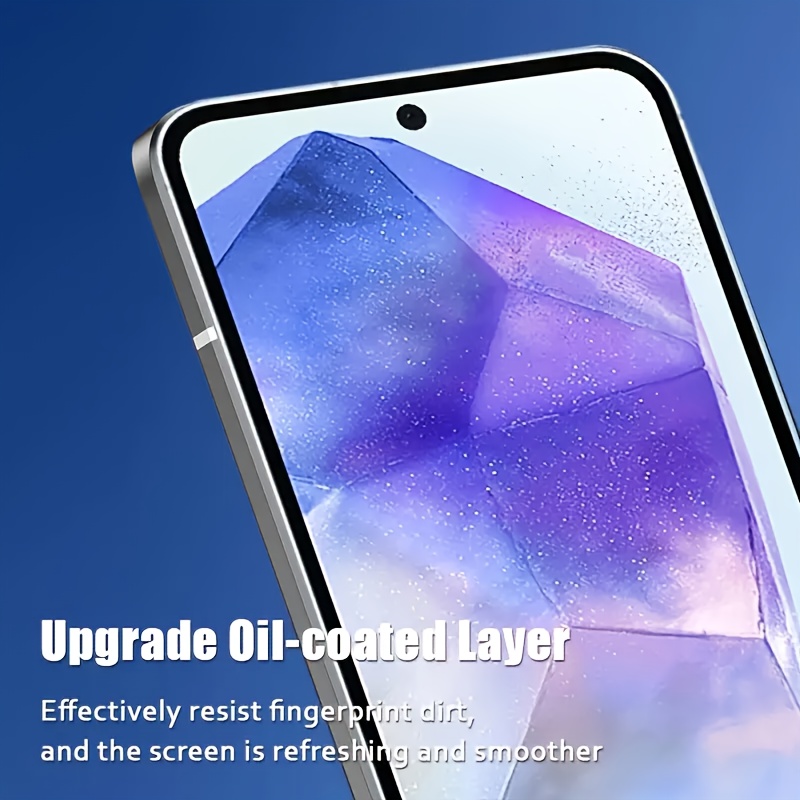 4 buc. Protecție de ecran flexibilă hidrogel cu acoperire completă pentru for Samsung Galaxy A56 A55 A54 A36 A35 A34 A26 A25 A24 A05 – Rezistență ridicată, absorbantă de șocuri, -zgârieturi și -amprente, potrivire perfectă, peliculă hidrogel ultra-subțire și flexibilă