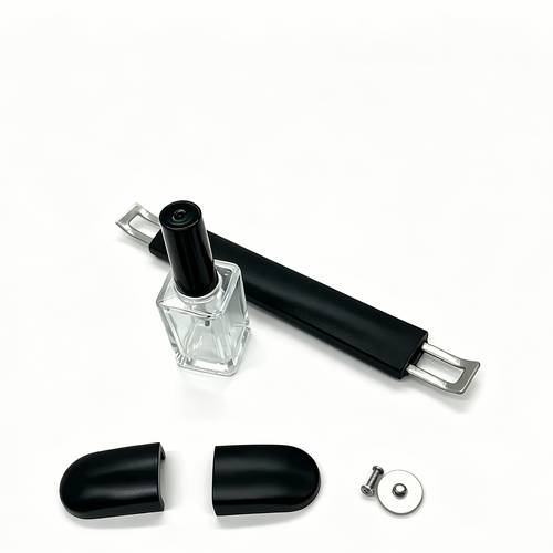 item picture 2 sets 1pc suitcase handle 13cm b017 black with 1pc nail polish empty tube 15ml for electrician bags