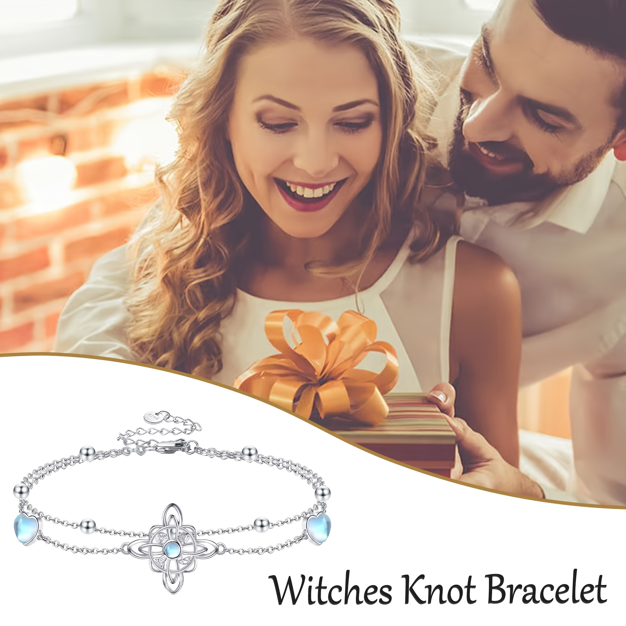Witches Knot Bracelet Sterling Silver Witchy Jewellery