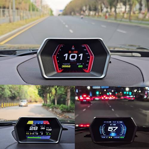 car obd tester hud gps computer speedometer windshield projector car dashboard speed displays system modification car accessories