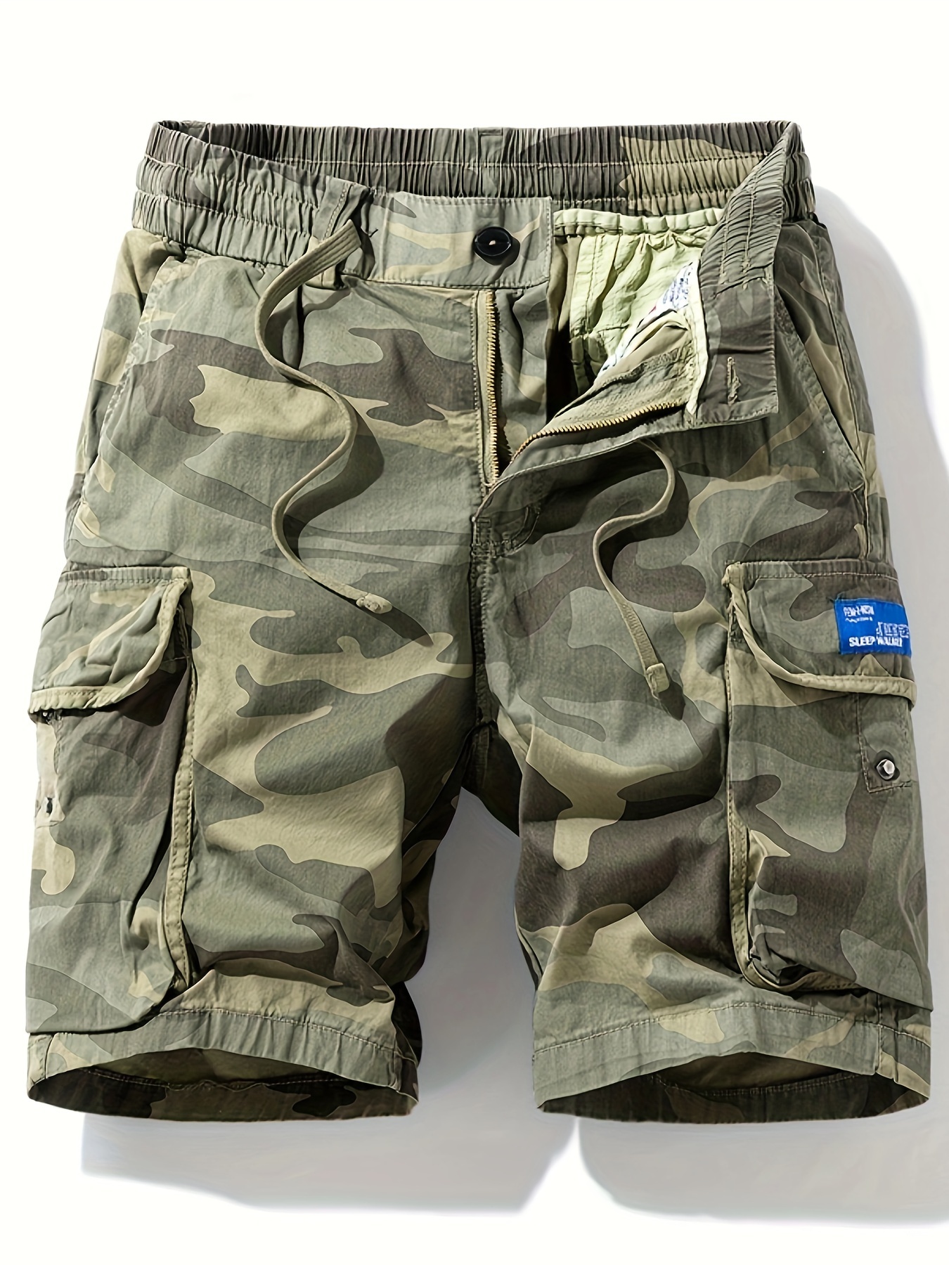 mens military cargo shorts camouflage camo pattern multi Temu Spain