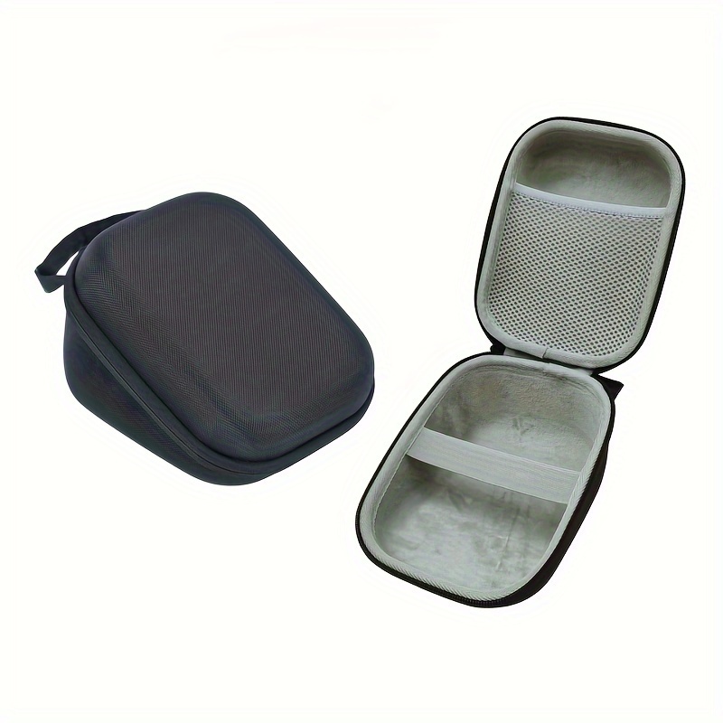 TEMU Portable Blood Pressure Monitor Carrying Case: Durable Hard Shell Storage Bag For Home Cuff Machine Organizer With Hand Strap, Storage Box, Display Box