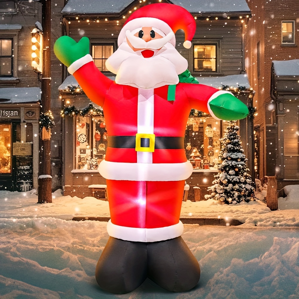 

6ft Christmas Inflatable Bag Decorations Decoration, Led Lights For Christmas , Décor Christmas Decoration