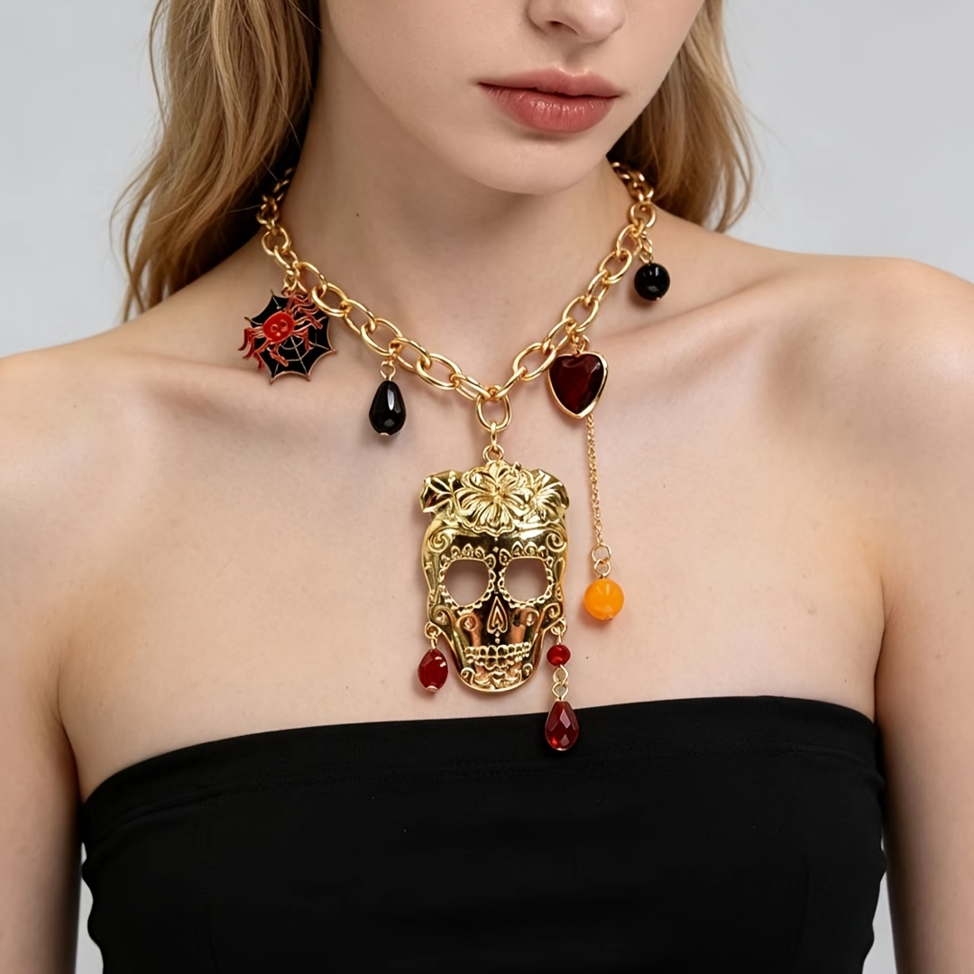 Women's Elegant Halloween Necklace, Stylish Gift