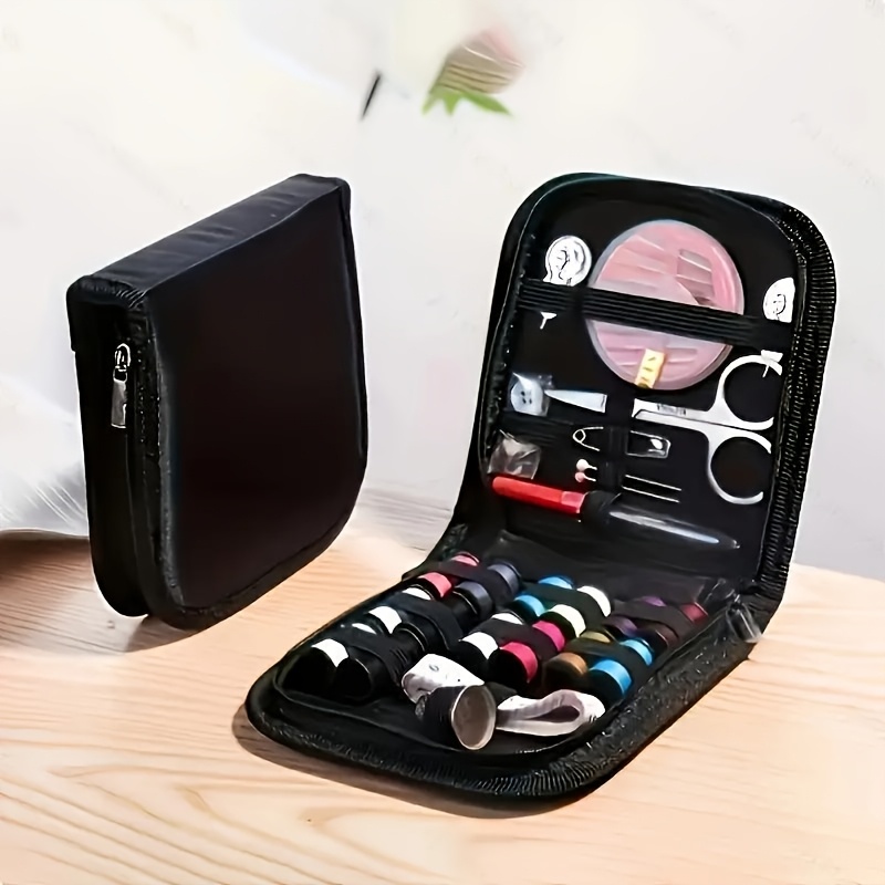 

A Set Of Multifunctional Portable Sewing Tool Kit - Complete Sewing And Repair Kit With Thread, Needle, Scissors, Buttons And Accessories - Colors