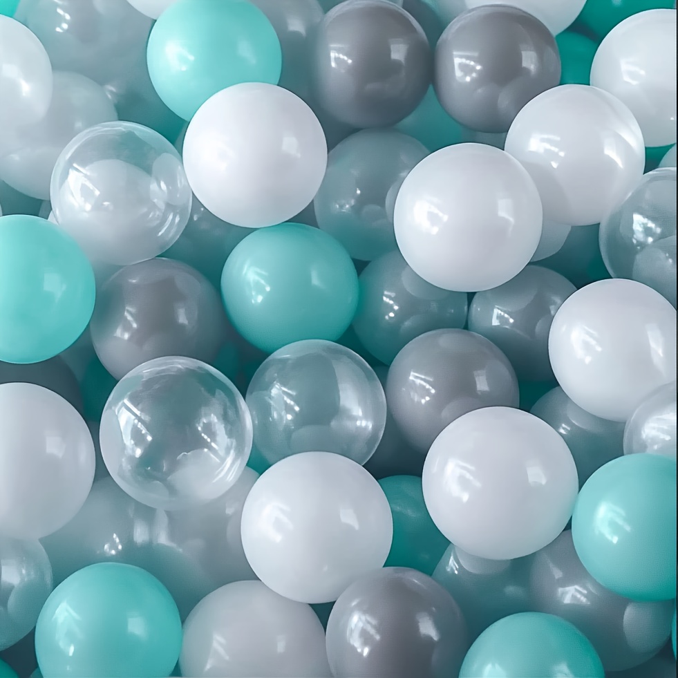 Image of 105pcs Ocean Balls, Pit Balls, Plastic Balls, 2.17in/5.5cm, Beneficial For Children's Development