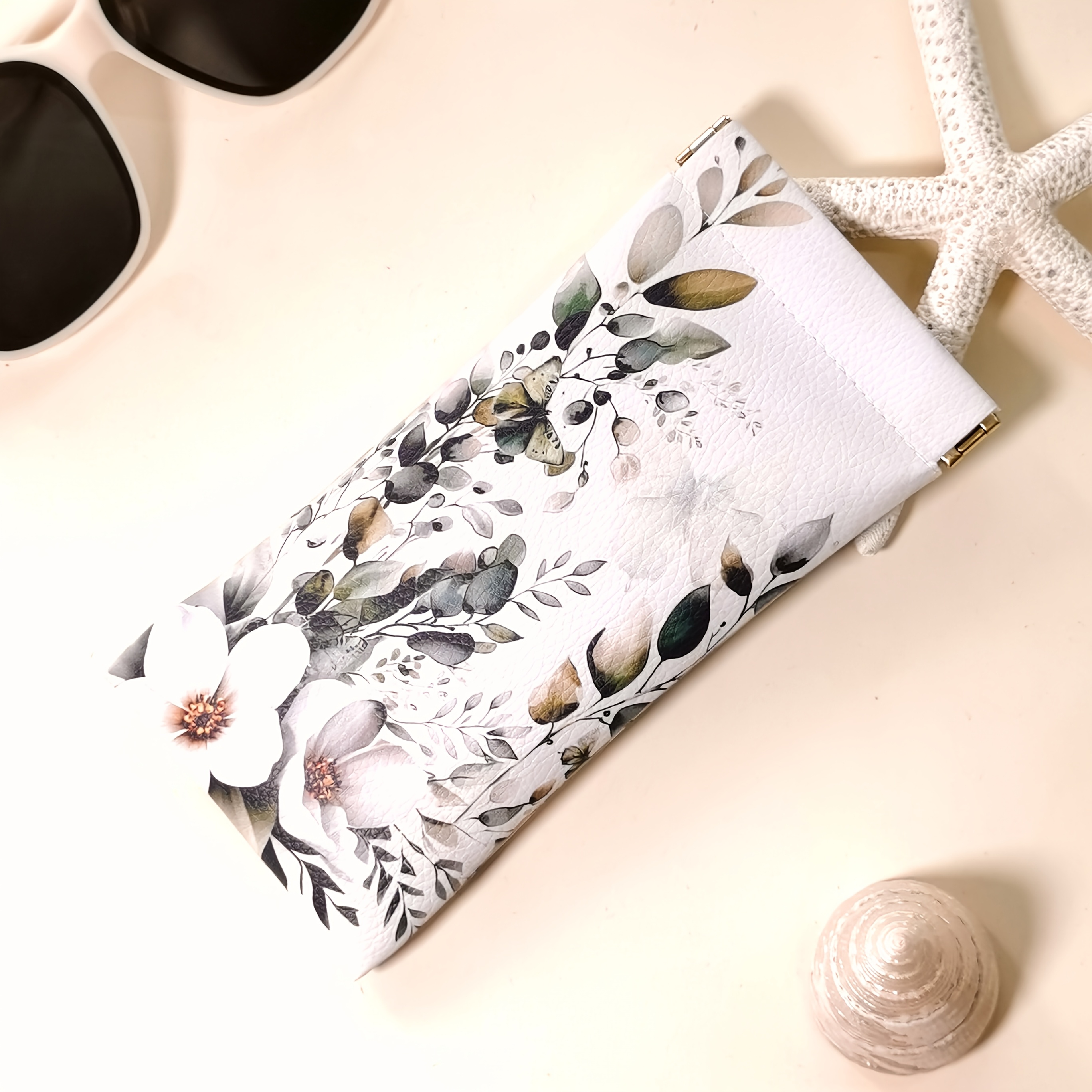 Women's Glasses Case, Portable Glasses Pouch, Practical Eye Accessory, Small Item Daily Storage Helper