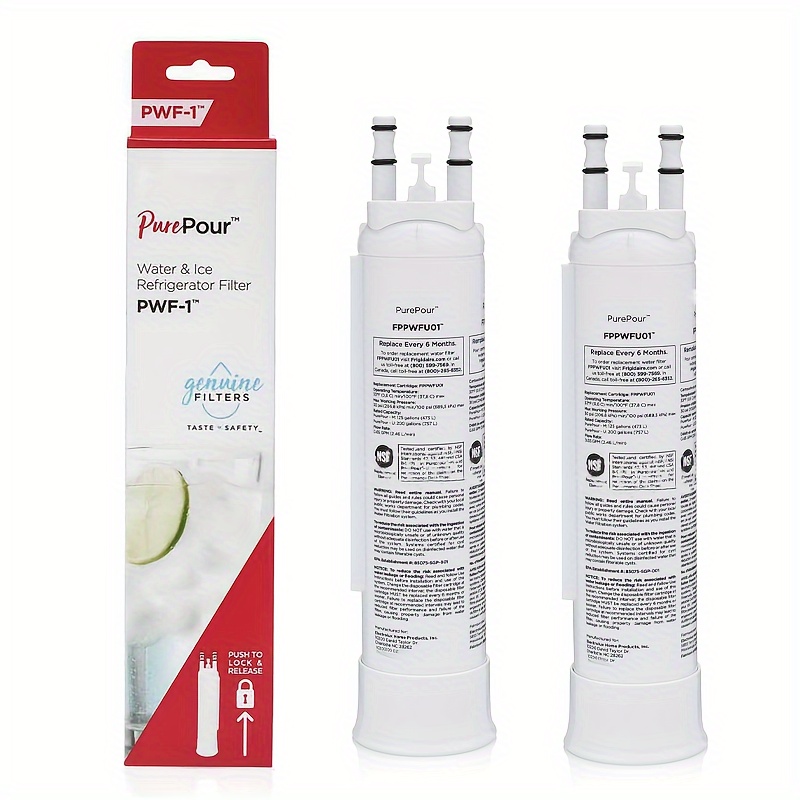 

2pcs & Purepour Water Filters - Compatible With Eppwf01, Models