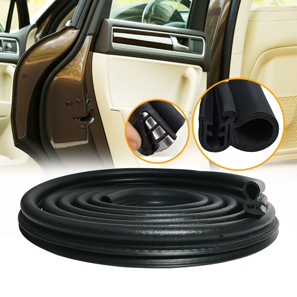 

Car Door Seal Strips Rubber Sealing Trim Weatherstrip Soundproof U Shape