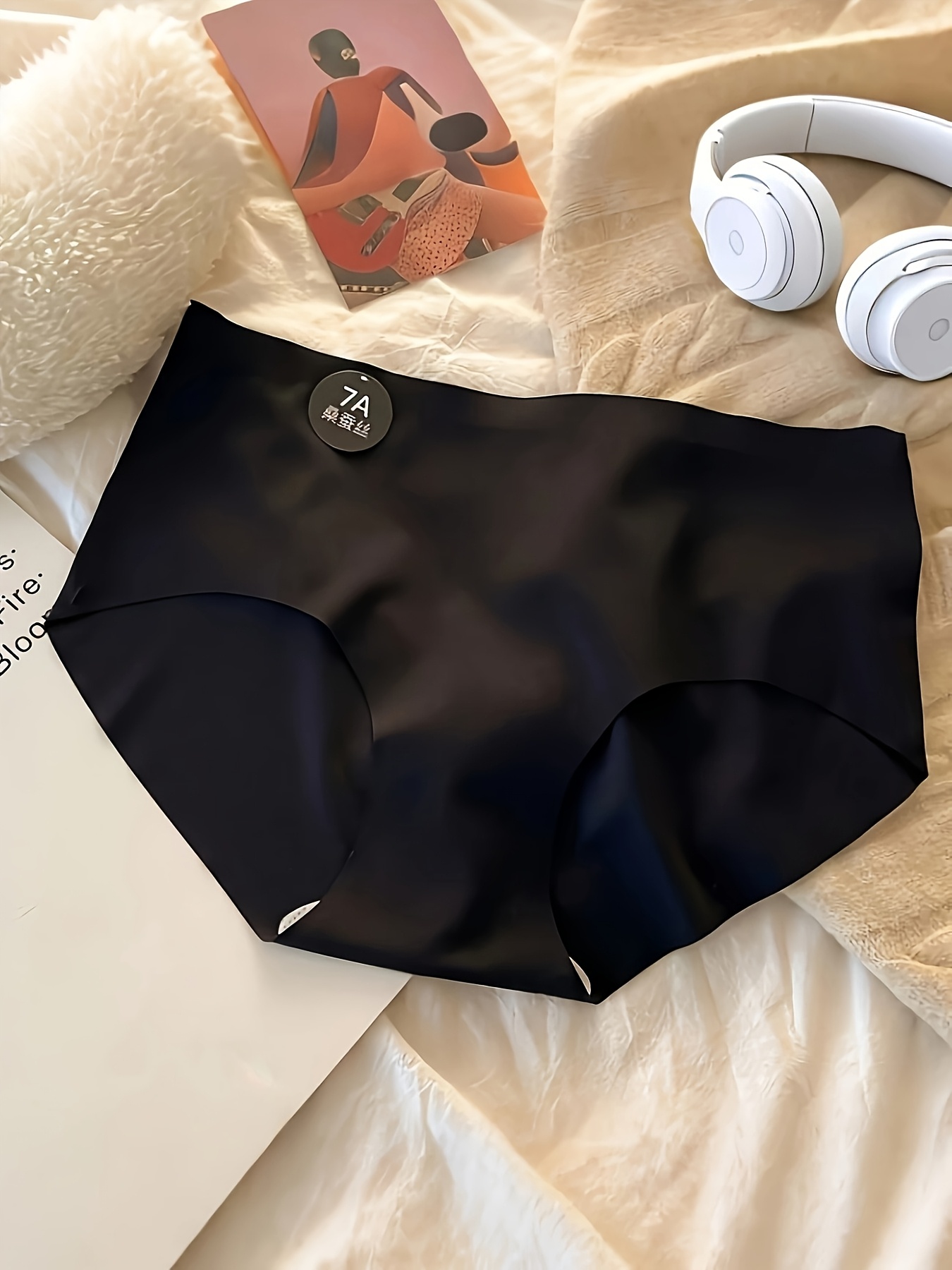 3st kvinnors sömlösa hipster trosor mjukt - Temu Sweden