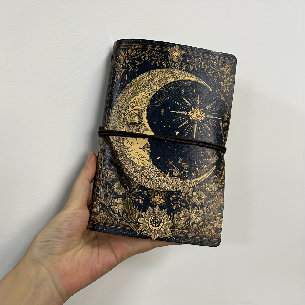 TEMU Cahier A6 , cadeau de fête des mères attentionné pour les jardiniers, design naturel pour les passionnés de avec , soleil, étoiles, fleurs, de