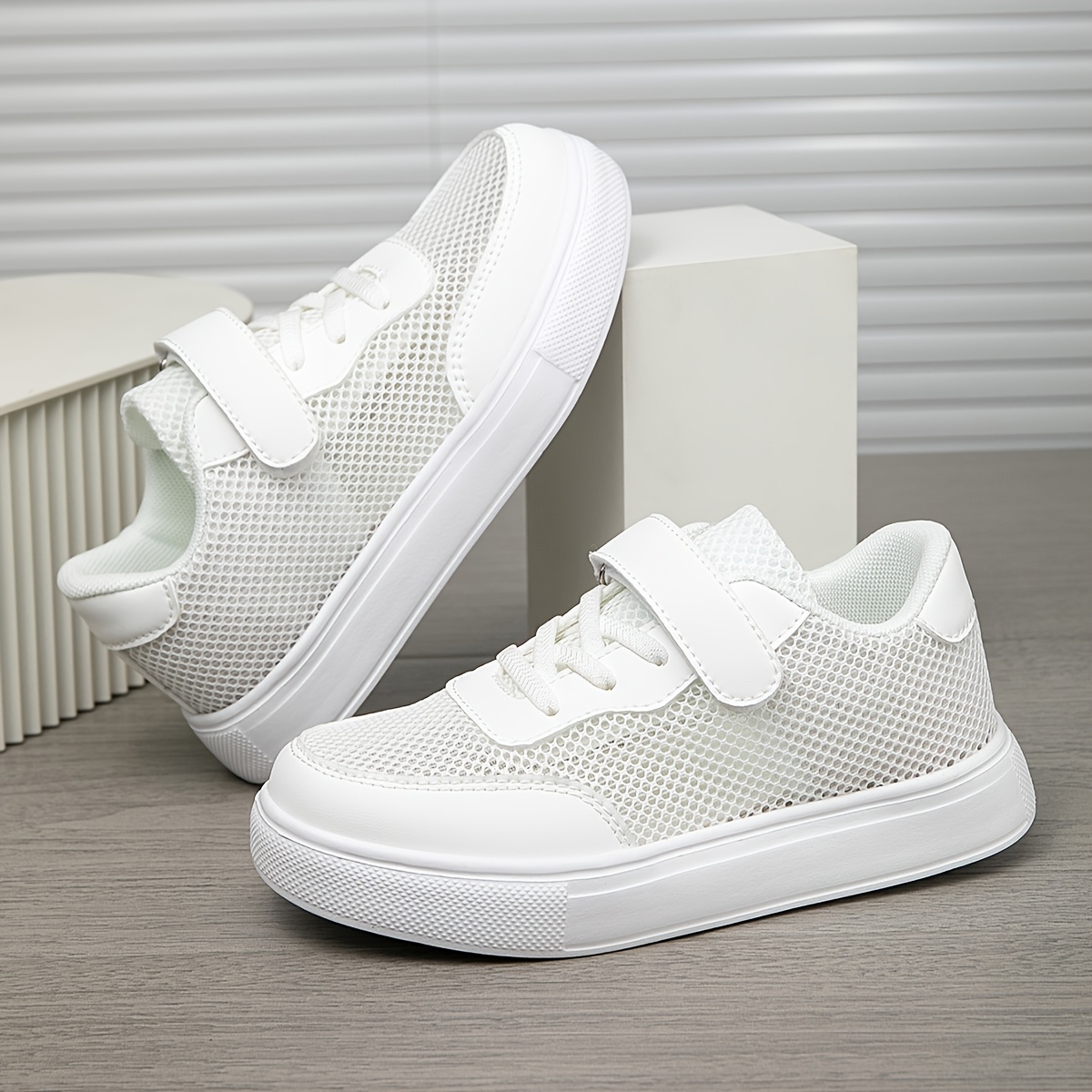 chaussure  skate d t respirantes pour enfants chaussure  sport en   avec fermeture auto agrippante   es aux gar ons et aux filles chaussure ntra nement l g res pour l cole les       et     chaussure      es chaussures blanc cn28 eu28 12
