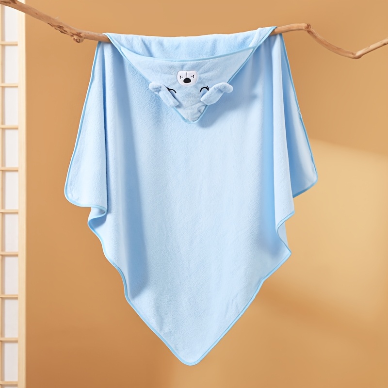 Ultra-Soft Microfiber Baby Bath Towel with Animal Design