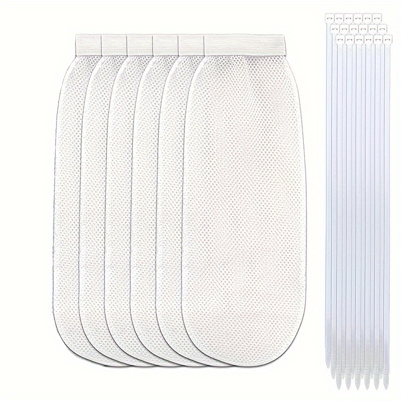 

24 Pcs Lint And Set, 3..4 In For Drain Systems, Prevents Clogging, Washer Hose Filter Accessories ()