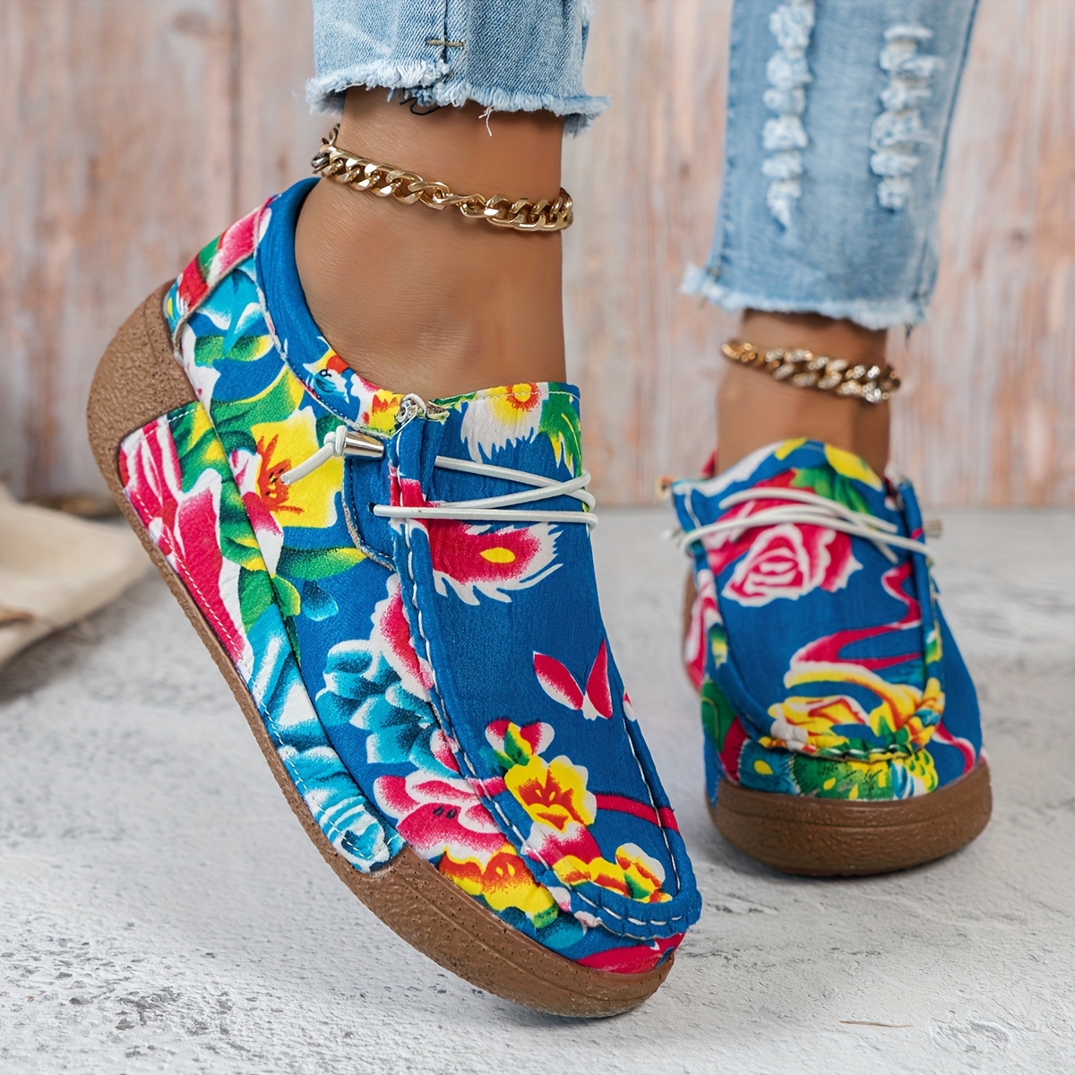 Zapatos Con Flor Hombre Zapatos Mocasines Hombre Estampado Flores